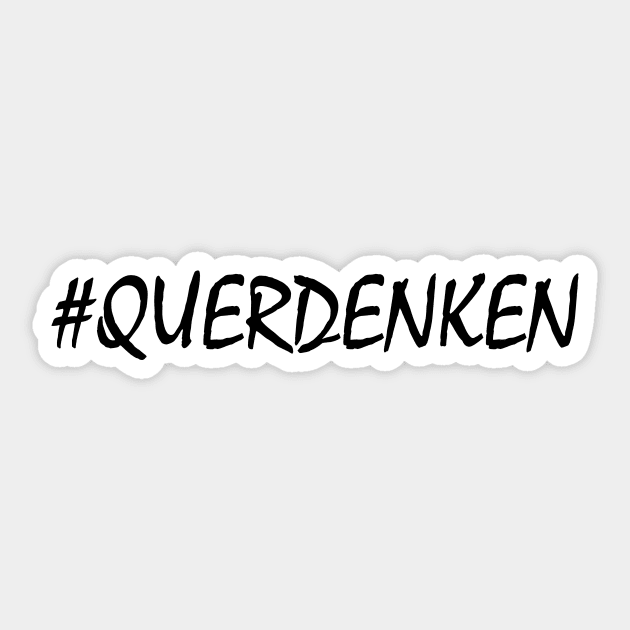 QUERDENKEN Sticker by Milaino